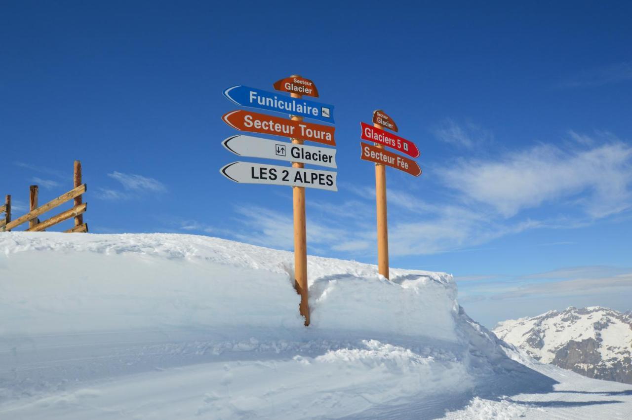 Hotel Serre Palas Les Deux Alpes Exteriér fotografie